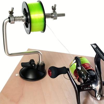 Tragbarer Angelrollenhalter aus Edelstahl - Verstellbar, Vakuum-Saugnapfhalter, Langlebig Leicht, Angelrollenhalter, Angelzubehör