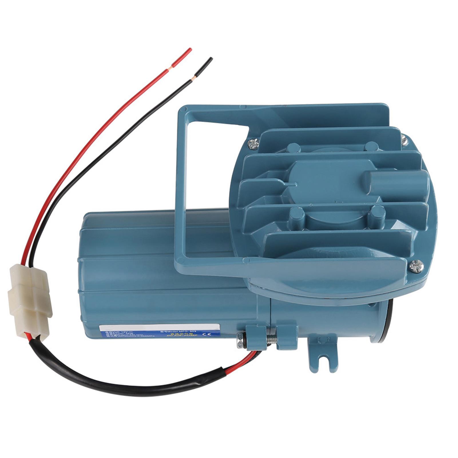 Pompe à air aérateur DC 12 V 35 W pour étang à poissons, accessoire d'aquarium gray