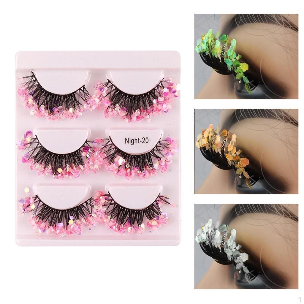 Eyelash Trio for Celebratory Gatherings
