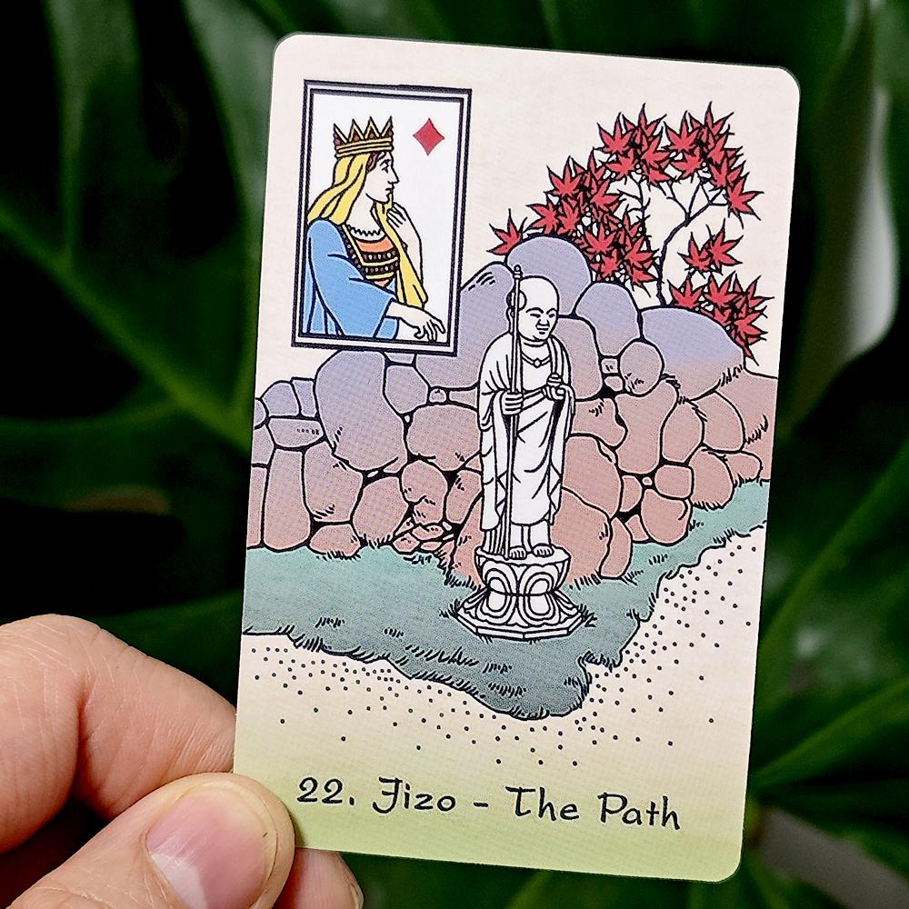 An Ukiyo-e Lenormand 36 Pcs Oracle Cards Based On Floating