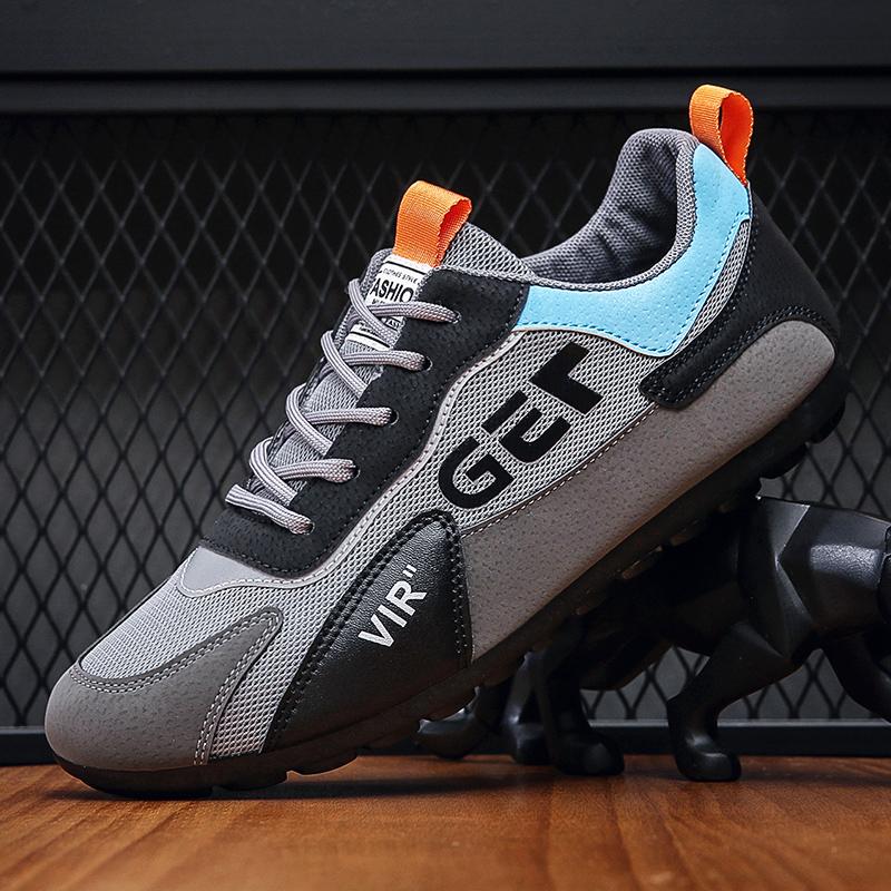 Autumn and Summer Breathable Riding Training Fitness Mesh Leisure Sports Shock Absorption Running Forrest Gump Tide Shoes