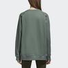 Adidas Originals Sweatshirts Women's Green Crew Neck Moderate Regular DH3128