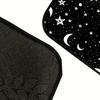 4pcs Universal Star And Moon Printed Car Floor Mats, Non-Slip Automotive Accessories, Women Decoration, for Van