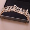 Dámská denní velká tiára Vlastní svatba Svatební korunka do vlasů
