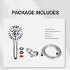 Latest 10-Function High Pressure Water Saving Eco-Friendly Bathroom Hand Held Shower Head Premium with Bracket Hose