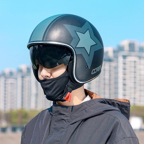 Premium Windproof Wear-resistantLiner UV Protection Bicycle Head Cover Motorcycle Accessory