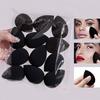 12 Pieces Black Beauty Egg Makeup Sponge Egg Dry and Wet Dual-Purpose Makeup Egg Portable Beginner Makeup Powder Puff Set