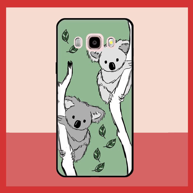 Cartoon Painting Animal Koala Case For Samsung Galaxy J6 J4 Plus A6 A7 A8 A9 J8 2018 J3 J5 J7 2017 J1 A3 A5 2016 Cover