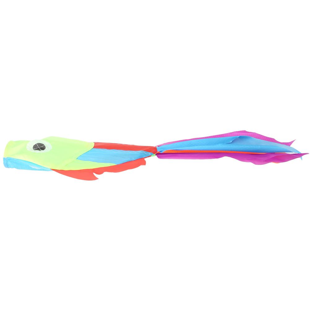 Windsock Spinner Lifelike Cute Fish Windsock Spinner Outdoor Hanging Kite Accessories