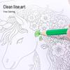 Peony Pattern Kids' Coloring & Tracing Book: Blue Fruit Paper