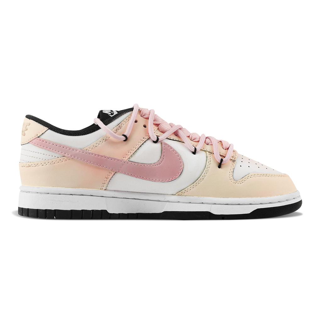 Nike Dunk Creamy Cherry Blossom, Heart Box Slip Resistant Abrasion Resistant Low top Skateboard Shoes Unisex DD1391-100(Team529--)
