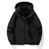 Uomo Autunno/Inverno Giacca a vento 3 in 1 Capispalla Coppia Abbigliamento da escursionismo e alpinismo Parka antivento impermeabile