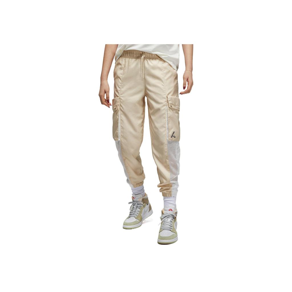 Jordan Casual Breathable Patchwork Tapered Sports Pants Women pants Gold DO5055-126