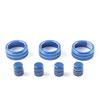 7Pcs/Set Aluminum Car Central Control Switch Knob Ring Cover Trim For Honda Civic 11th -up For CRV CR-V -2024