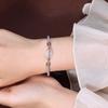 Peace Buckle Couple's Bracelet, Handmade Woven Bracelet for Women, Men's Braided Bracelet, Agate Chalcedony Jade Couple's Bracelet