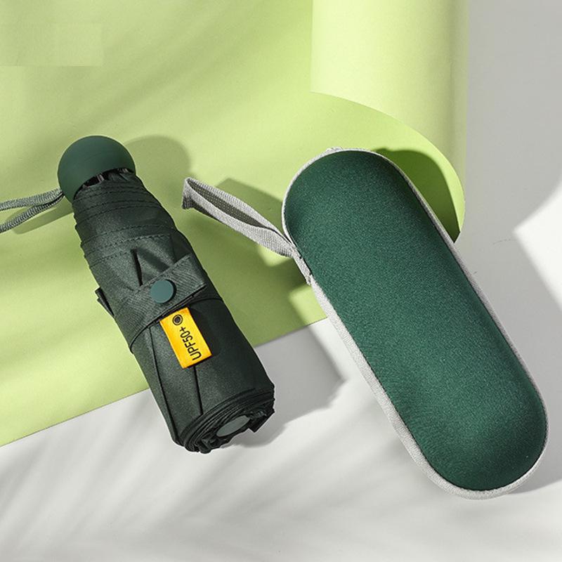 Kompaktní mini slunečník s dvojím použitím: UV ochrana a přenosná sluneční clona