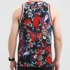 Nike Dragon Totem Print Embroidered Logo Fitted Basketball Vest Men Tops Multicolor CK6302-457