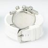 Authentic Salvatore Marra Watch SM22111-SSGRWH, 10 ATM Water Resistant, Date Display, Chronograph, Rubber Strap, SSGRWH