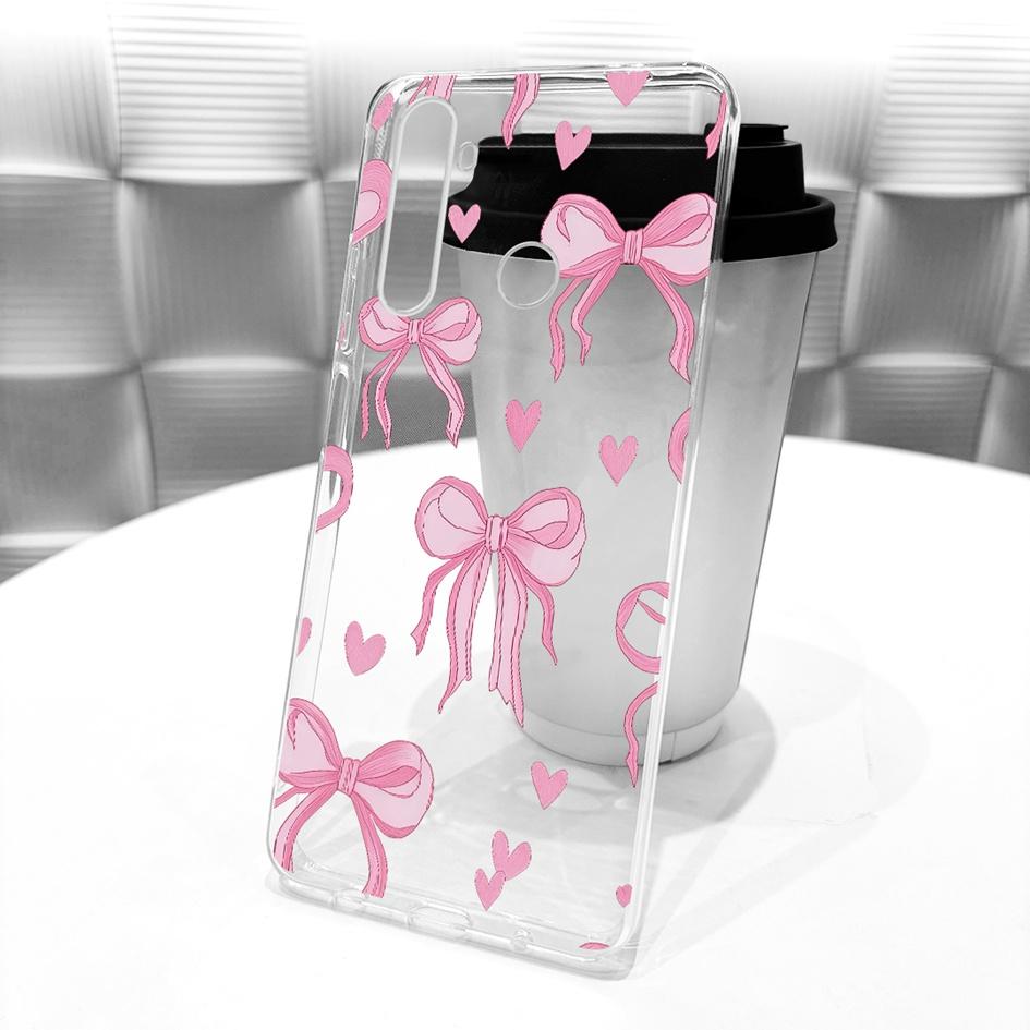 For Realme 5 Pro Case RMX1971 Fashion Flower Transparent TPU Soft Silicone Back Cover For Realme 5 5S 5i Funda Realme5 5Pro Capa