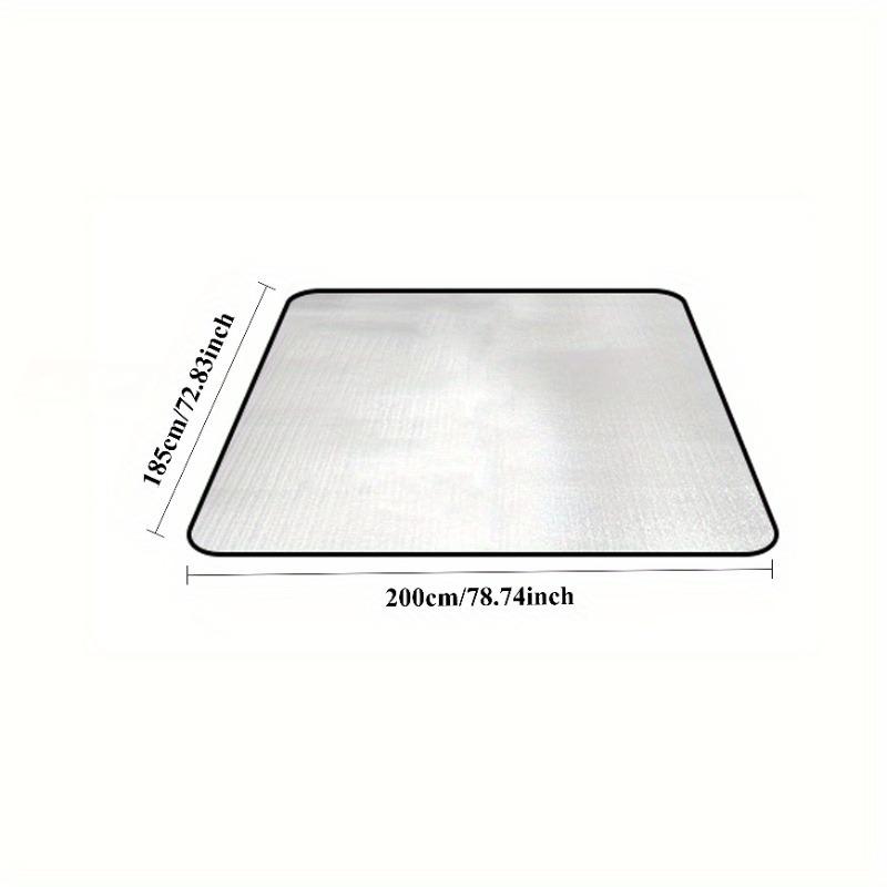 1pc 78in Waterproof Insulated Camping Mat,Foldable Outdoor Picnic Tent Mat, Portable 4 Season, Moisture-Proof Easy Clean,Camping 180x200cm