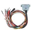 3 LED-Leuchten Boot Bench Kabel DB25 ECU Bench Pinout Kabel für PRO J2534 VCI Lesen und Schreiben ECU BATT VCC KLINE CAN-L CAN-H
