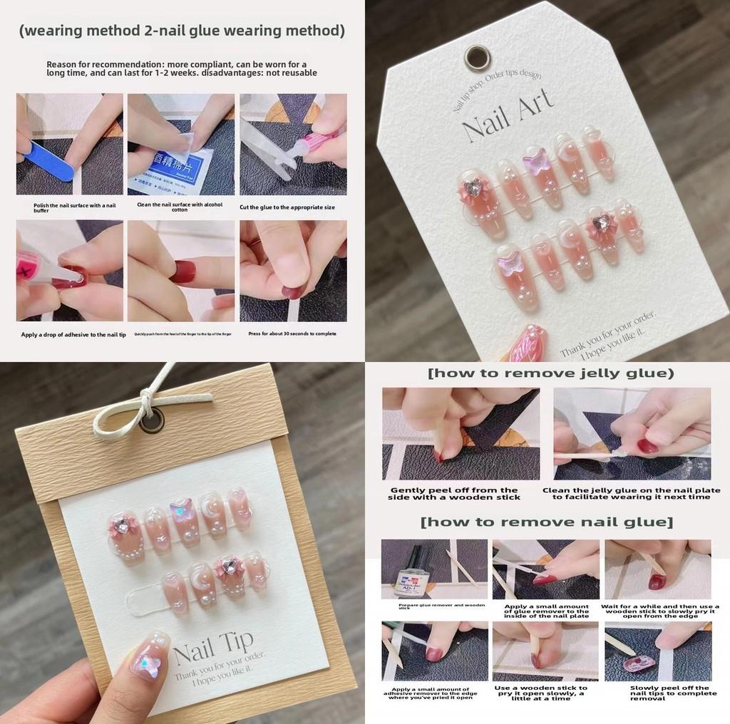 Stylish Heart-throbbing Butterfly Nail Decals Sweet And Alluring Designs