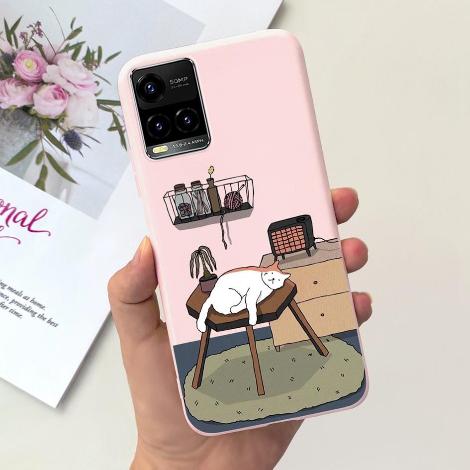 For Vivo Y21 2021 Case V2111 Cute Astronaut Duck Soft Silicone Cover For Vivo Y21s Y33s 4G Y21t Y33t Y21A V2110 V2135 V2109 Case
