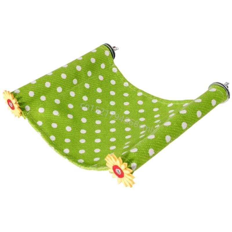 

Bird Standing Perch for Parrot Birdcages Warm Swing Hammocks Bed Bird Rest Sleep Bed Cockatiels Lovebirds Swing Toy 6XDE