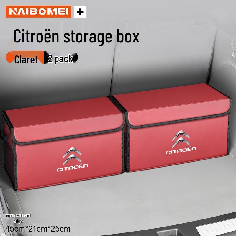 Compatible Trunk Storage Box for Citroën C3 Picasso, C4 Aircross, C5 Aircross, and C6