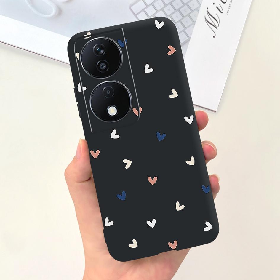 

For Honor X7b Case CLK-LX1 CLK-LX2 CLK-LX3 Protective Cover Cute Astronaut Daisy Soft Silicone Funda For HonorX7b X 7B 5G Bumper Honor X7b