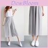 Premium Quality Fashion Elastic Waist Loose Slacks For Effortless Everyday Style