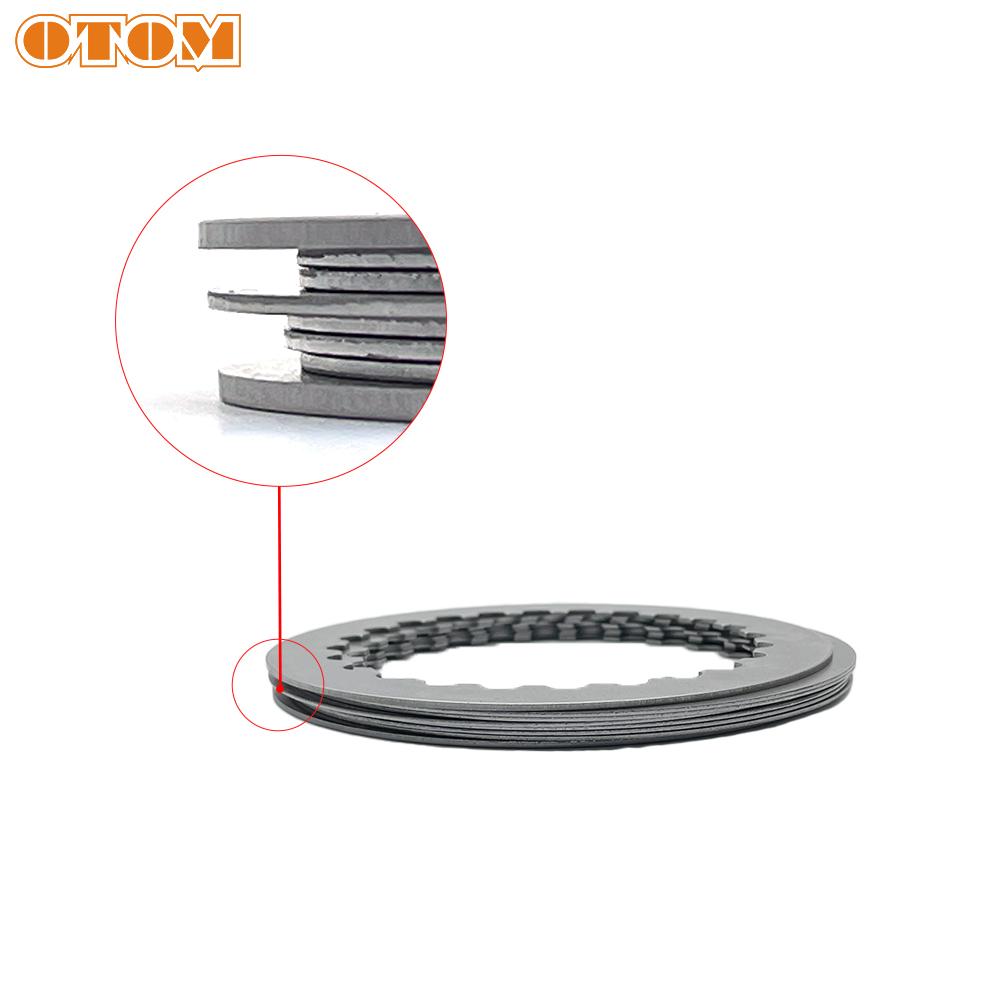 For NX250 Clutch Friction Plates Kit Motorcycle Accessory ZONGSHEN ZS178MM-2 Steel Friction Disc Lining Dirt Bike