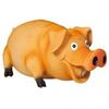 Jouet - Trixie - Cochon poilu - Latex - Mousse polyester - Petit chien