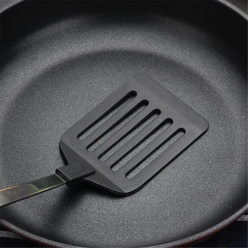 2025 Hot Stainless Steel Turners Kitchen Tools Nylon Handle Spatula Fried Shovel Egg Fish Frying Pan Scoop Spatula Cooking U