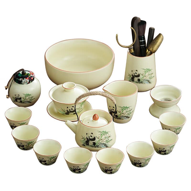 Panda Kung Fu Tea Set