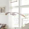 Wooden Flying Seagull Hanging Ornament Creative Elegant Flying Flapping Seagull Crafts Mediterranean Air Charm Vintage