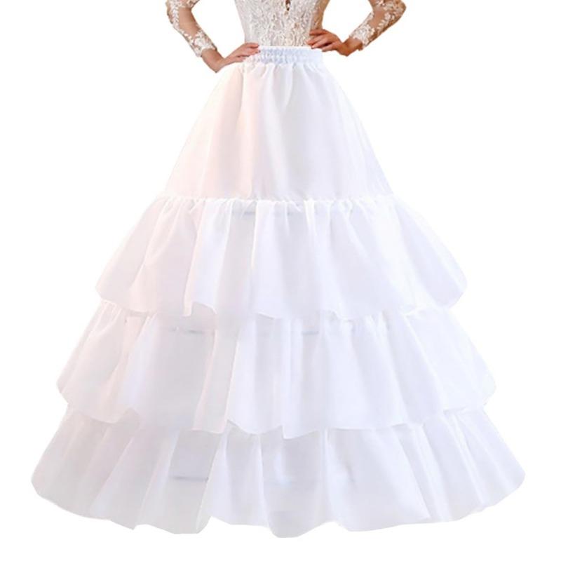 Wedding Petticoat Bridal Underskirt Hoop Crinoline Slip Mermaid Petticoats Fishtail for Ball Gown Prom Dress Customized