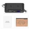 200W Car Power Inverter: 12V To 110V/220V Converter