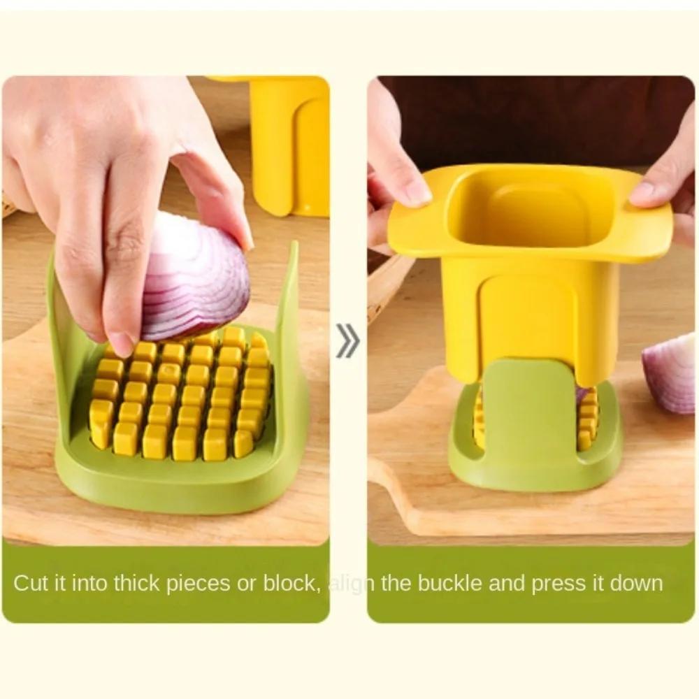 Portable Vegetable Chopper Multifunctional French Fries Cutter Hand Onion Grater Dicer Cucumber Potato Slicer Kitchen Gadgets