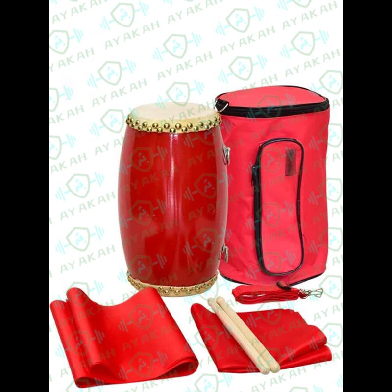 AYAKAH Adult Cowhide Waist Drum