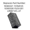 LM487 LED Flasher Turn Signal Relay for Chevy Silverado GMC Cadillac Hummer 03-07, 10383321 15231201 LED Blinker Module Hazard Warning LED Flasher GM