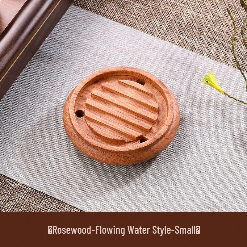 

Black Ebony Solid Wood Tea Tray