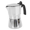 Stovetop Coffee Maker Octagonal Stainless Steel Italian Coffee Machine for Home Travel Easy To Clean