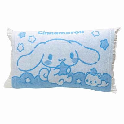 Sanrio Cinnamoroll Terry Fabric Pillowcase and Stretchy 43x63cm 35x50cm Suitable for Both Children and Cute Plush Sanrio Morishita Pillows