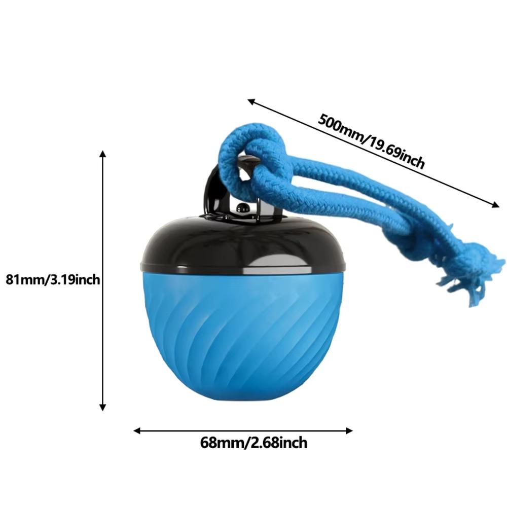 With Ropes Interactive Dog Toys Ball 3 Modes Random Path Smart Pet Puppy Ball USB Charging Bouncing Design Rolling Dogs Toy