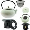 1.5L CAST IRON KETTLE TEMPERATURE WARMER + TEA INFuser