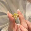 Chinese Style Dragon Shaped Opeen Rings for Women Couple Vintage Silver Color Adjustable Finger Ring Jewelry Gift