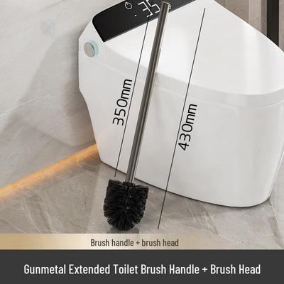 Replaceable Head Toilet Brush with Space Aluminum Handle