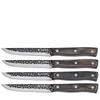 Zassenhaus Hunter Steak Knives, 4 Pcs., Steel/pakka Wood, 13 Cm