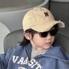 Letters Children's Baseball Cap Fashionable and Versatile Trendy Children Simple Boys and Girls Embroidered Breasted Baseball Cap